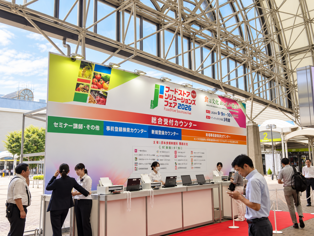 食の出会いがいっぱい。フードストアソリューションズフェア2026。